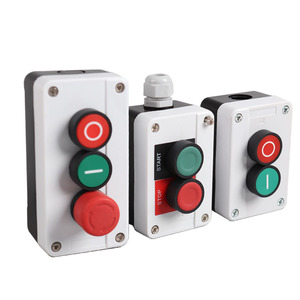 Không thấm nước 1 lỗ <span class=keywords><strong>push</strong></span> button hộp điều khiển với chỉ số ánh sáng 6A max. current 1no1nc chuyển đổi kết hợp - Product Image 6