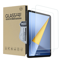 Film de protection d'écran en verre trempé anti-rayures 9H sans bulles, couverture intégrale, pour tablette Xiaomi Redmi POCO Pad C1 (vente en gros)