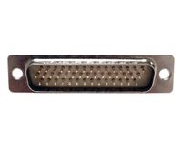 Konektor D-SUB Industri DB37 DB44 DB50 Tipe Solder 37 50 Pin Male Female Plug Socket dengan Tutup Paduan Seng untuk Kabel Data
