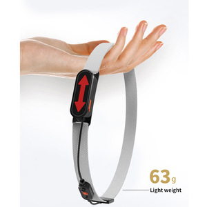 Linterna Frontal LED Recargable de 5W con Sensor de Movimiento, para Camping, Pesca y Trabajo al Aire Libre, Modelo V91 - Product Image 1
