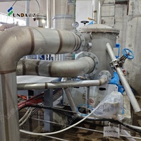Filtro de Presión Ascendente para Pulpa de Cartón OCC |   Cribado fino y grueso 50-1100 T/D SS304 45kw