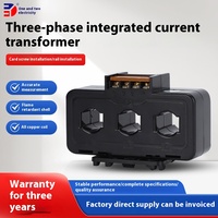 Transformador de corriente integrado de alta precisión para CA trifásica 50/5 30/5 100/5 150/5 200/5 200kVA nominal 10KV único para potencia