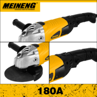 Meuleuse d'angle électrique filaire 180A 2000W à vitesse variable, 180 mm, 7 pouces, avec poignée longue, outil électrique pour couper, meuler et polir