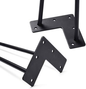 Hairpin Furniture Coffee <b>Table</b> Leg <b>Foldable</b> Metal Iron Home Dinning <b>Table</b> Leg Wholesale Metal Single-Side Furniture Brackets - Product Image 2
