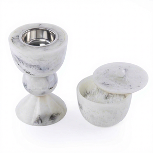 Elegante Quemador de Incienso de Resina Epoxi para Decoración de Oficina en Casa, Difusor Duradero de Resina de Incienso para Uso Aromático - Product Image 1