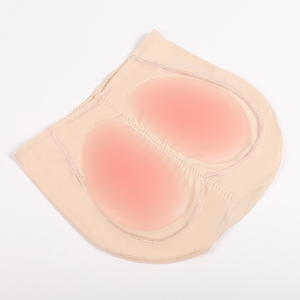 Panties transpirables con almohadillas para realce de glúteos brasileños, control medio, uso diario, nailon y elastano - Product Image 4