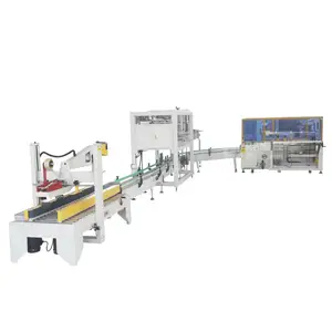 High Quality Automatic Bottle Case Packer / Drop Type Carton Packing Machine