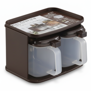 Inomata Mini bottiglia marrone per cucinare il condimento - Product Image 1