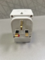 Adaptor Saklar 3 Arah dengan USB Type-C PD 20W 2 Port 13A 3 Stopkontak Kompatibel SDK Standar Universal