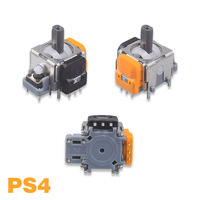 Joystick de jeu ABS réglable haute précision à capteur Hall électromagnétique pour accessoires de réparation PS5/PS4/XBOX