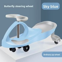 Voiture à bascule à trois roues en plastique pour enfants, modèle FT, pour garçons et filles de 1 à 8 ans, à bascule et à basculer