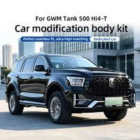 Calandre avant chromée de luxe pour GWM TANK 500 Hi4-T, style Hurricane, remplacement du kit carrosserie, grille de radiateur en maille