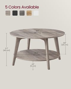 Solid Wooden Modern Triangle <strong>Coffee</strong> <strong>Table</strong> Unique <strong>Funky</strong> <strong>Coffee</strong> <strong>Table</strong> Round Oval Mid-Century Irregular Abstract Tea <strong>Table</strong> - Product Image 3