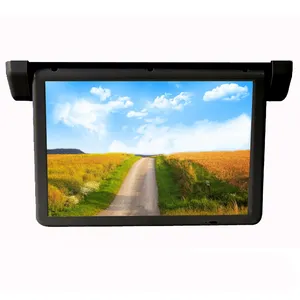 OSK DD-2201W 22 אינץ Flip למטה אוטומטי לקפל LCD רכב צג AV/VGA/HD-MI קלט אוטובוס LCD חשמלי flip תצוגה