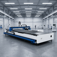 Machine de découpe laser à fibre haute vitesse pour tôles et tubes avec mandrin pneumatique pour acier inoxydable et acier au carbone
