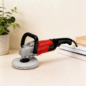 Lucidatrice Elettrica Portatile <span class=keywords><strong>a</strong></span> Velocità Variabile per Levigatura di Legno, Metallo, Pavimenti e Superfici in Ceramica - Product Image 1