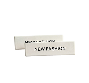 Étiquettes de vêtements personnalisées en coton tissé écologique imprimées numériquement, directement de l'usine, pour sacs, en satin, avec votre logo simple - Product Image 3