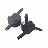Tête de coupe hexagonale pour tour CNC, composite, non revêtue, OEM 23468