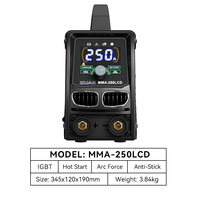 Poste à souder MMA portable ZOJAN avec écran LCD et technologie IGBT, fonction anti-adhérence et arc force, pour fonte/acier au carbone/acier, usage domestique et bricolage