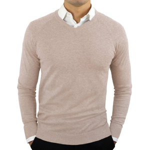 Pull décontracté pour homme, hiver, uni, respirant, séchage rapide, 220g, tricot en laine, col rond, logo sur le devant, exporté du Bangladesh - Product Image 3