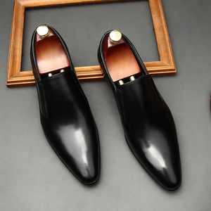 Nouvelles chaussures habillées pour hommes, chaussures de haute qualité pour hommes, banquet, fête, travail, mariage, chaussures légères, style britannique, décontractées, antidérapantes - Product Image 2