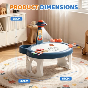 Set di <span class=keywords><strong>Disegno</strong></span> LED per Bambini <span class=keywords><strong>Koala</strong></span> Diary Blue, Proiettore Educativo a Forma di Gatto per Pittura, Giocattolo per Ragazzi e Ragazze - Product Image 4