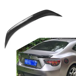 Auto Tuning Car Accessories Perfect Fitment Rear Carbon Fiber TRD Style Spoiler Wing For Toyota BRZ GT86 Spoiler