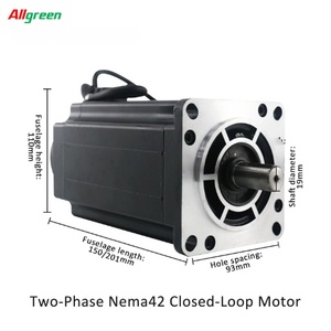 ชุดไดรเวอร์มอเตอร์สเต็ปเปอร์ Allgreen AC150V~250V 6A 1000PPR 20/28N.m 2 เฟส Nema42 แบบวงปิด สำหรับระบบอัตโนมัติ - Product Image 4
