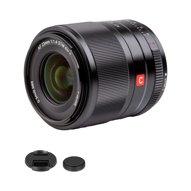 VILTROX 23mm F/1.4 Lar Aperture STM APS-C Auto Focus Lens so Ny E-Mount Camera Compatible for A7 Series A9 A6000 Series
