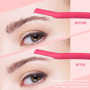 Rasoir <span class=keywords><strong>pour</strong></span> le visage OEM <span class=keywords><strong>pour</strong></span> <span class=keywords><strong>femme</strong></span> Tondeuse à une lame Tondeuse à sourcils Maquillage Rasoir à sourcils violet - Product Image 2