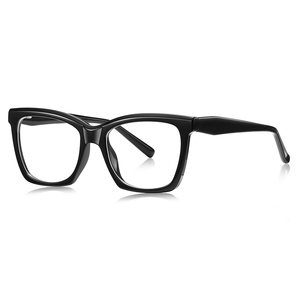 Visualmate全顔用長方形眼鏡フレーム光学メガネTR90アンチブルーライト大型眼鏡フレーム - Product Image 6