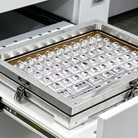 A3 Size Sublimation Keycaps Mold, 70 Cavities One Shot Blank PBT Keycap Heat Transfer Jig for Custom DIY Mechanical Keyboard