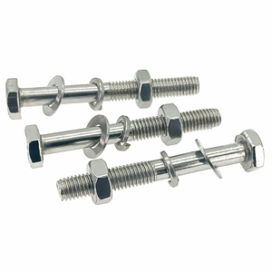 Perno Hexagonal de Acero Inoxidable Grado 8.8 DIN931 DIN933 Astm A193 Gr B7 Unc Unf Hdg con Tuerca - Product Image 5