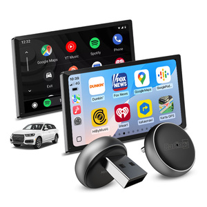 ดองเกิล CarPlay ขนาดเล็กสำหรับรถยนต์ แบบไร้สาย รองรับ Android Auto และ Carplay อะแดปเตอร์สำหรับรถยนต์ ช่องสัญญาณคู่ Wifi6 Carlinkit Mini Ultra 3 - Product Image 1