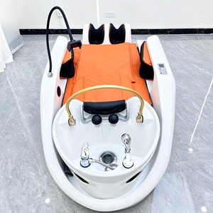 Lit de massage électrique 4D de luxe pour le corps entier avec chauffage, lumière LED et spa capillaire automatique – Chaise de lavage des cheveux – Vente directe usine - Product Image 4