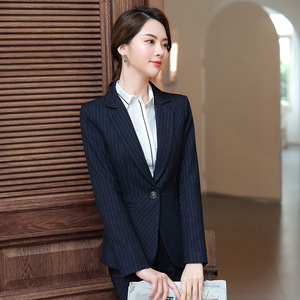 Nanchang Auyan Hot <span class=keywords><strong>Sale</strong></span> Herbst Modisches Temperament Damen anzug Formelle Über hose 3-teiliger Damen anzug und <span class=keywords><strong>Blazer</strong></span> - Product Image 4