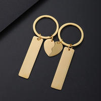 Grosir Carabiner Kreatif Stainless Steel Ringan, Fashion, Cetak UV, Custom, Ukiran Huruf, Kosong