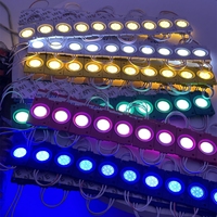 Module LED COB 12V DC 2.4W Pleine Couleur 120° Angle de Faisceau Lumière Décorative Brillante pour Hôtels, Jardins, Extérieurs, Panneaux IP65