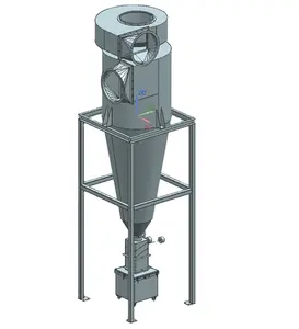 allway brand good performance stable operation cyclone dust collector for woodworking furniture production line