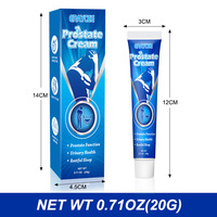 OEM 20g Pommade de silicone pour la prostate, Pansement ombilical pour le soulagement de la douleur de la prostatite, Crème de massage portable 100% à base de plantes naturelles pour hommes