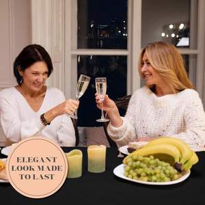 Housse de table extensible en spandex Db Stretch, rectangulaire 4 pieds, résistante aux plis, pour usage hôtelier - Product Image 5