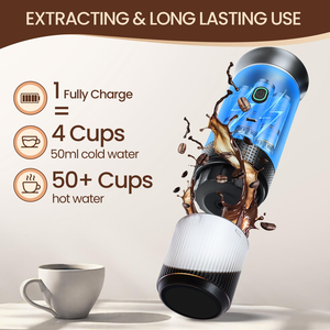 High Quality Smart Semi-Automatic <b>Tea</b> and Coffee <b>Maker</b> Easy to Clean with Heating Feature Battery Powered - Product Image 2