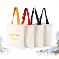 Sacs fourre-tout en toile de coton écologiques avec poignées en corde, vierges pour sublimation, style tendance, pour la vente en gros