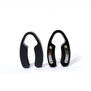 Paper Cutter Wine Bottle Opener Black Plastic Flat Shape Kitchen Tool For Wine Opening - Product Image 4