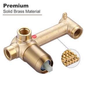 Thiết Bị Vệ Sinh Đầy Đủ Đồng Nhúng Giấu Treo Tường Chậu Rửa Vòi Nước Phòng Tắm Vanity Vòi <span class=keywords><strong>Mixer</strong></span> Tap - Product Image 5