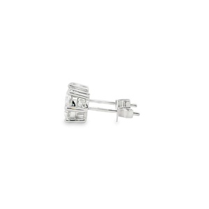 Joyería de Boda al por Mayor de Alta Calidad de Fábrica, Diamante Cultivado en Laboratorio de 0.5ct, Pendientes Chapados en Oro Blanco de 14k con Certificado IGI - Product Image 4