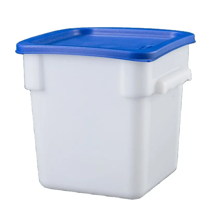 Plastic Polycarbonate Polypropylene Square Round Food Storage Container Food Bucket