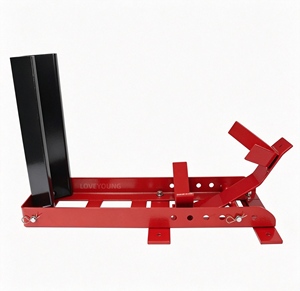 Support de réparation mobile professionnel pour <span class=keywords><strong>moto</strong></span> - Chariot de levage robuste pour <span class=keywords><strong>roue</strong></span> <span class=keywords><strong>avant</strong></span> - Outils d'entretien et de stationnement - Product Image 3