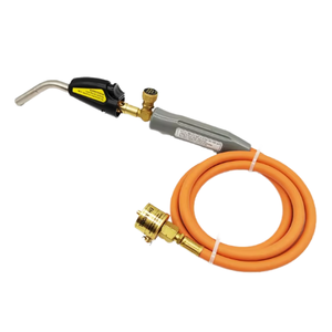 Chalumeau au gaz MAPP pour le soudage et la brasage, conception à flamme tourbillonnante, idéal pour la réparation automobile et les travaux en laiton et plastique. - Product Image 1