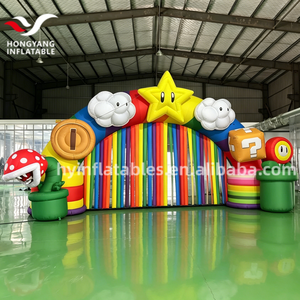 <span class=keywords><strong>Arche</strong></span> gonflable et <span class=keywords><strong>ballon</strong></span> sur le thème de Super Mario avec ventilateur intégré pour les événements festifs et les parcs <span class=keywords><strong>d</strong></span>'attractions - Product Image 5